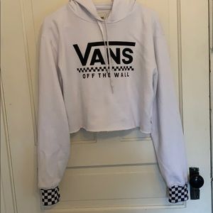 Vans cropped hoodie